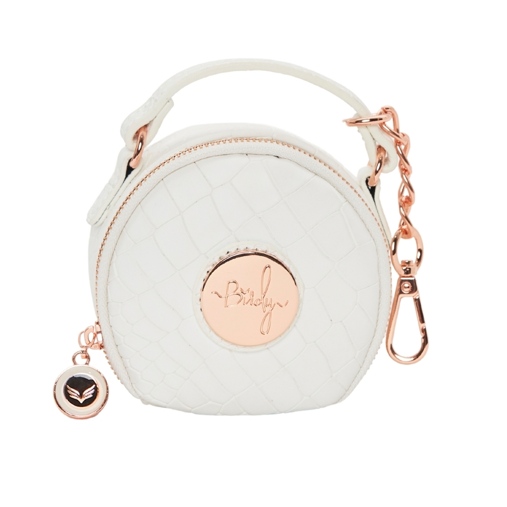 Smart Birdy Mini White Round Bag
